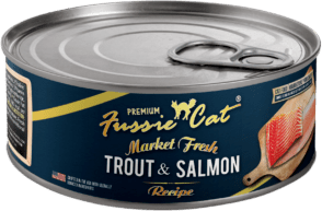 Fussie Cat Market Fresh Can Trout & Salmon